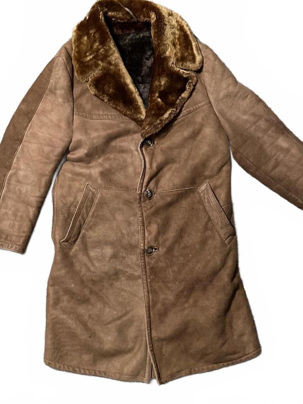 Vintage Penny lane Brown Long Coat Size L